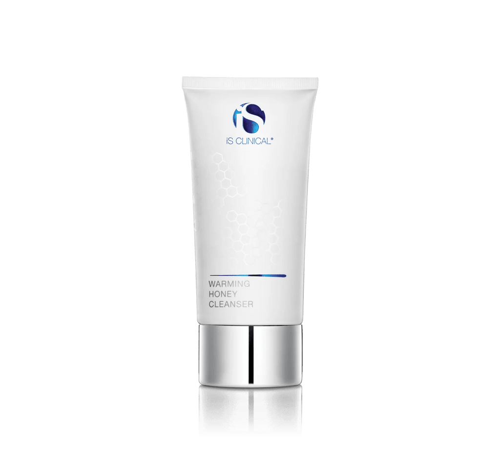 Tube of G. Clinical cleanser on a green background