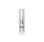 Skincare product labeled 'Youth Eye Complex' on a green background